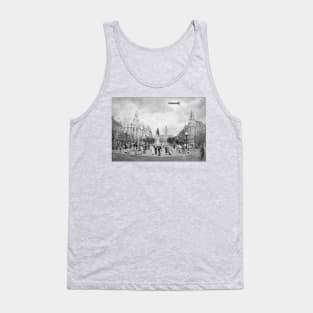 Os Aliados, Porto. 1935 (Monochrome) Tank Top